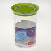 Банка с вакуумной крышкой для сыпучих продуктов, объем 1,0 л (цвет в ассортименте)