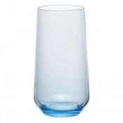 Набор стаканов Allegra 6 шт. 470 мл голубой