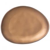 Тарелка десертная bronco Bronze 19,5*15,5*2 см 