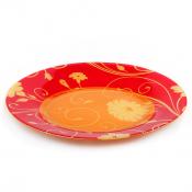 Набор столовых тарелок мелких 6 шт Pasabahce Serenade Orange, D=26 см