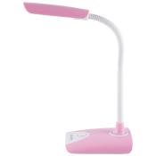 Лампа электрическая настольная ENERGY EN-LED22, бело-розовая