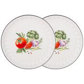 Набор тарелок обеденных lefard Kitchen passions 2 шт. 26*2,8 см 