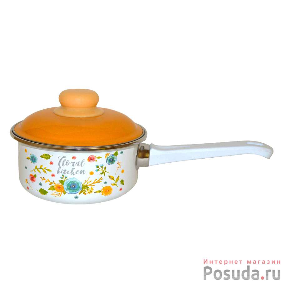 Ковш 1,0л Floral kitchen ТМ Appetite, 6RB144M
