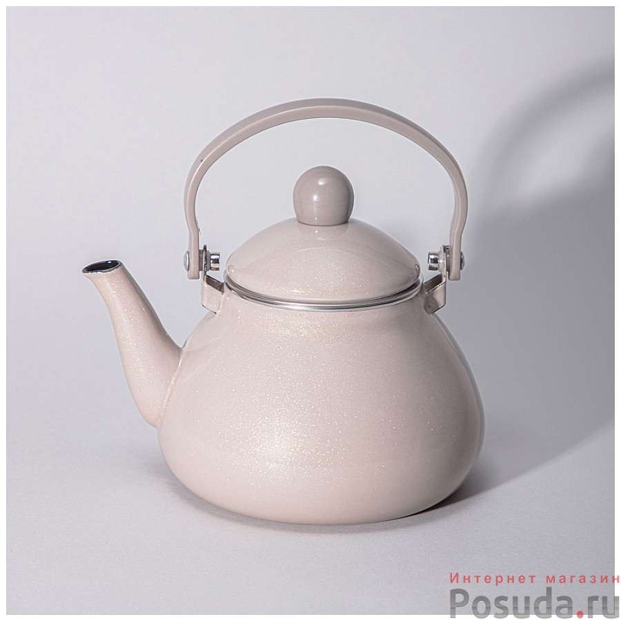 Чайник agness эмалированный с фильтром нжс серия Charm , 1,3л