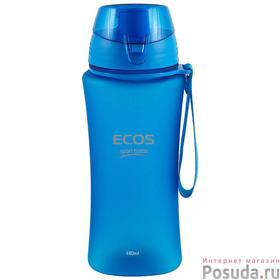 Бутылка для воды 480 мл ECOS SK5014 голубая