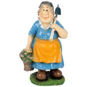 Фигурка садовая "Бабка с тяпкой" H-65 см